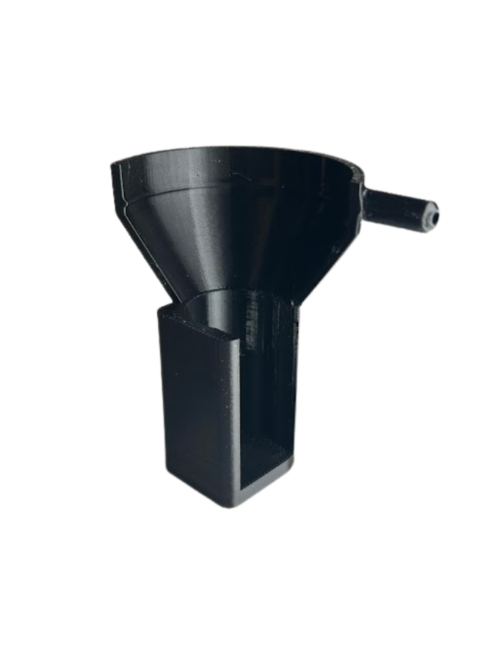 Carter di protezione con innesto per trapano angolare Proxxon LWB, accessori professionali Kreo3D, visibile in immagine