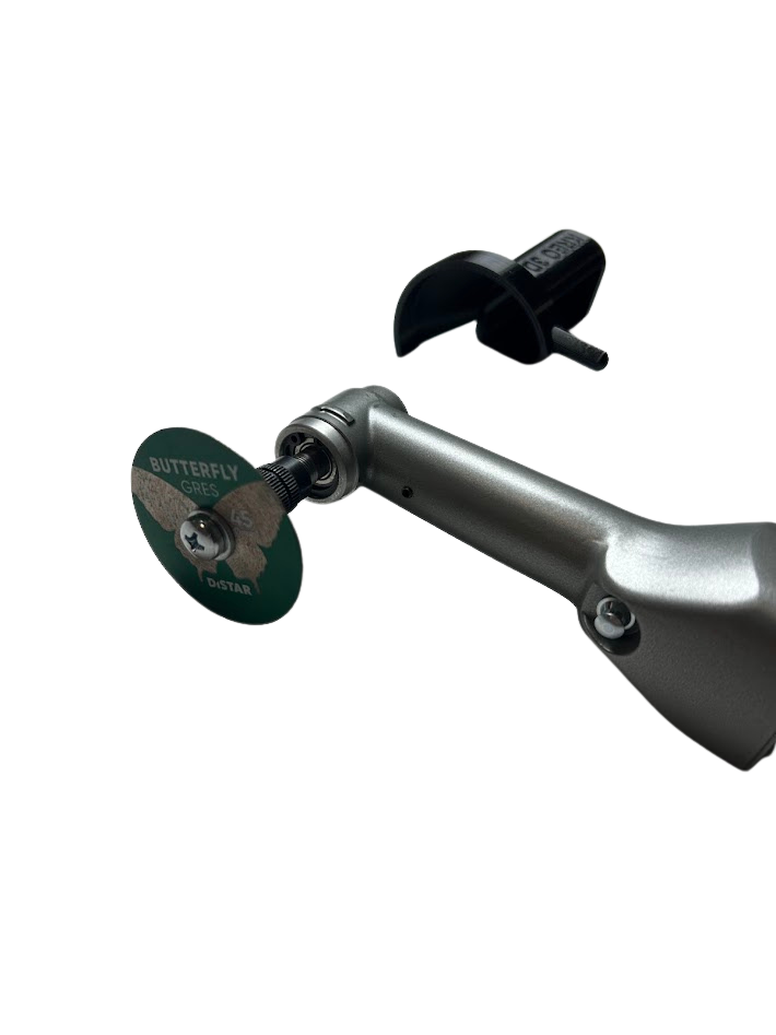 Carter di protezione con innesto per trapano angolare Proxxon LWB, accessori professionali Kreo3D per utensili elettrici.