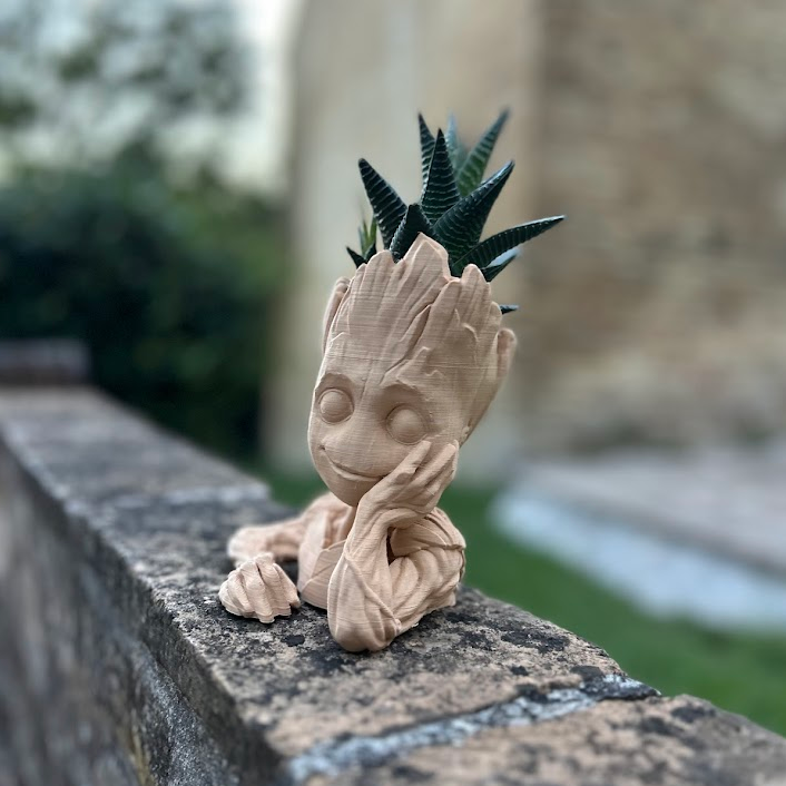Vaso Silvan – Fioriera Decorativa Stampata in 3D