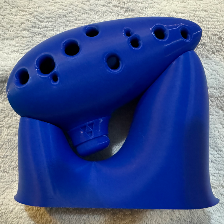 Ocarina 12 fori - in stile Zelda (stampata in 3D)