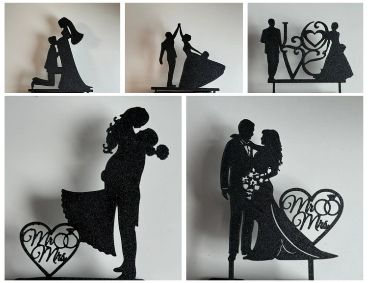 Topper torta — silhouette